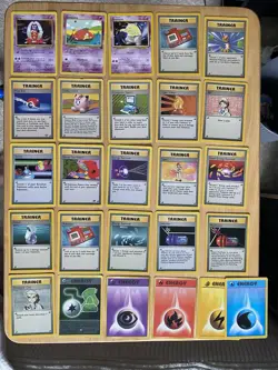 101 Vintage Pokemon Cards No Repeats - Base set, Team Rocket, Fossil, Jungle, GH - Image 5