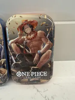 One Piece Card Game Vol.2 Mini Tin Set (3 Artwork Tins) - Brand New / Sealed - Image 4
