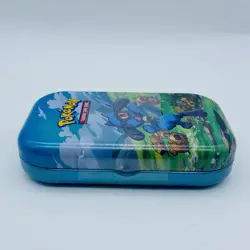 NEW Pokemon Lucario Mini Tin 2022 2 TCG Booster Packs Coin & Art Card - Image 5