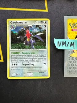Pokemon Card Garchomp DP Mysterious Treasures Holo Rare 9/123 205 💎NM💎 - Image 1