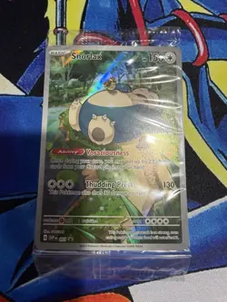 Snorlax SVP EN 051 Black Star Promo Scarlet & Violet Pokemon 151 Card - SEALED - Image 1