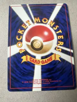 Pocket Monsters Rockets Mewtwo Gym Challenge 1996 Nintendo Card # 150 Rare - Image 3