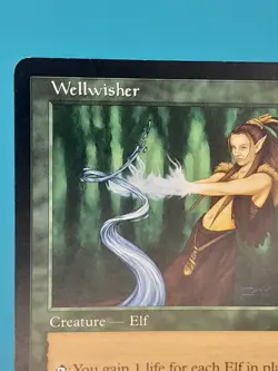 2002 MTG Onslaught Wellwisher #300 NM Magic The Gathering Elf - Image 2