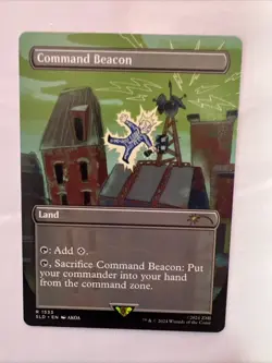 MTG Command Beacon 1533 Borderless Fallout Secret Lair - Image 1