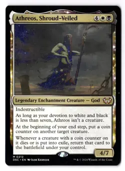Athreos, Shroud-Veiled NM* Duskmourn ENGLISH 0212 mtg -UnltdCards - Image 1