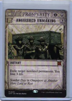 Anguished Unmaking (35) M Outlaws of Thunder Junction: Breaking News NM MTG - Image 1