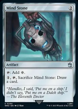 Mind Stone - Universes Beyond: Doctor Who #0244 MTG Magic The Gathering - Image 1