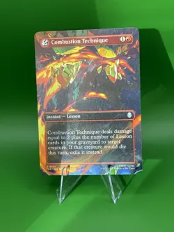 Combustion Technique (Borderless) Avatar: The Last Airbender Regular - Image 1