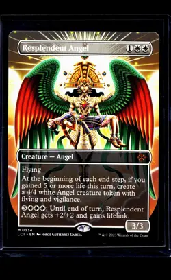 MTG Magic the Gathering LCI Lost Caverns of Ixalan Borderless Resplendent Angel - Image 1