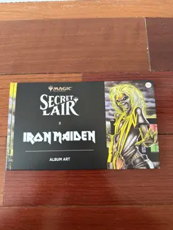 MTG Secret Lair Iron Maiden Album Art - Non Foil - New/Sealed in Hand - Image 1