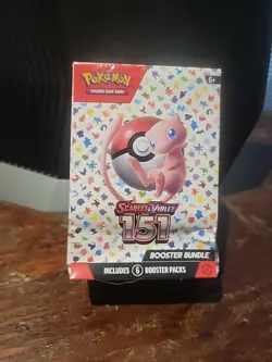 POKEMON SEALED SCARLET & VIOLET 151 BOOSTER BUNDLE BOX-6 PACK (Damaged Box) - Image 2