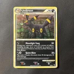 Pokemon TCG - Umbreon 10/90 - Holo HGSS Undaunted - LP - Image 1
