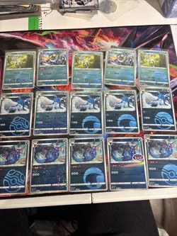 Vaporeon Stamped 0211/14 CBB2C S-Chinese Gem Pack Vol 2 Pokemon NM Lot Of 15 - Image 1