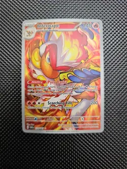 2024 Pokemon INFERNAPE #173/167 Twilight Masquerade Illustration Rare English - Image 1