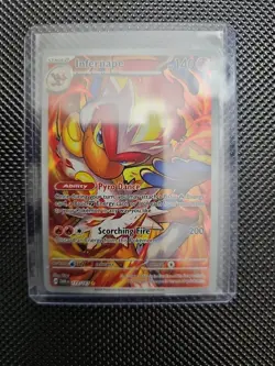 2024 Pokemon INFERNAPE #173/167 Twilight Masquerade Illustration Rare English - Image 3