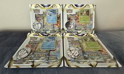 Pokemon TCG: Sword & Shield Brilliant Stars 3-Pack Blister - Set of 4 - Image 2