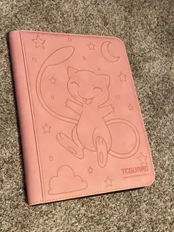 Pokemon Mew PINK Laser Engraved Binder/ Made To Order! - Image 2