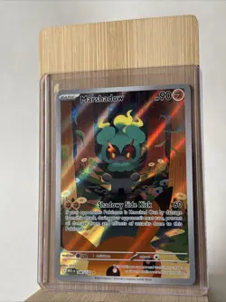 Pokemon TCG Marshadow 146/132 Illustration Rare Me01: Mega Evolution Holo - NM - Image 1