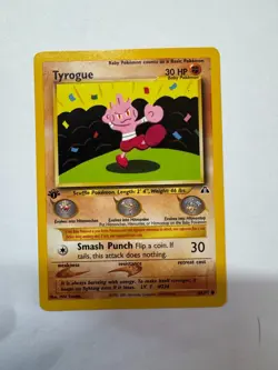 Tyrogue 66/75 - 1st Edition - Common - Pokemon Pre-owned - Image 1