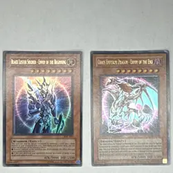 Yu-Gi-Oh! Chaos Emperor Dragon & Black Luster Soldier Holo - Image 3