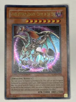 Yu-Gi-Oh! Chaos Emperor Dragon & Black Luster Soldier Holo - Image 5