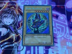 (MC) Yu-Gi-Oh Dark Magician - BPT-007 - Secret Rare LP - Image 1