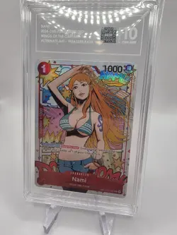 Nami Treasure Rare ST01-007 One Piece Wings of the Captain - TAG 10 - Image 3