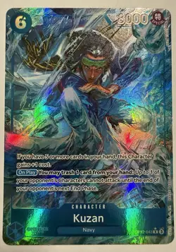 Kuzan OP12-043 Legacy of the Master Alternate Art - Image 1