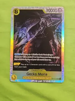 Gecko Moria - OP14-104 OP14-104 The Azure Sea's Seven Foil One Piece NM - Image 1