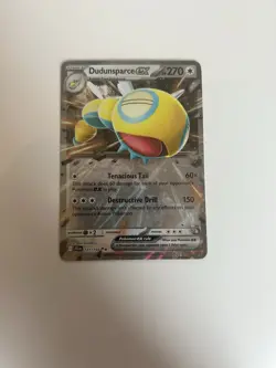 Pokemon TCG Dudunsparce EX 121/159 Sv09: Journey Together Holo Double Rare Card - Image 1