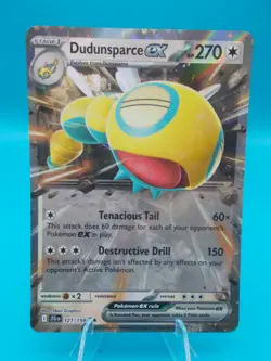 Dudunsparce ex 121/159 Sv09: Journey Together Pokemon TCG Holo Near Mint/Mint - Image 1