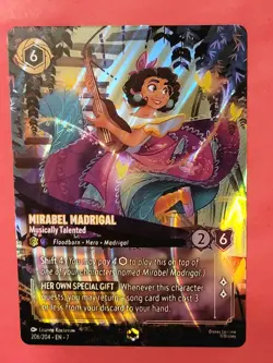 Disney Lorcana Archazia's Island Mirabel Madrigal Enchanted 206/204 Ships Fast - Image 1