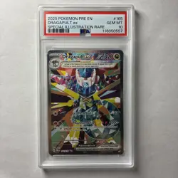 Dragapult ex 165/131 SIR Pokemon Prismatic Evolutions GEM MINT, PSA 10 - Image 1