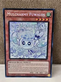 Yu-Gi-Oh! TCG Mulcharmy Fuwalos MP25-EN102 Near Mint Prismatic Secret Rare - Image 1