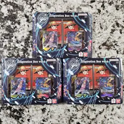 Bandai One Piece Trading Card Game Illustration Boxes Vol 6 LOT OF 3 IB06 Sealed - Image 1