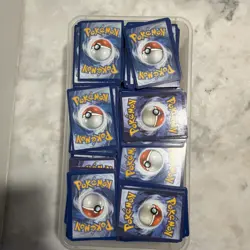 Pokemon Card Bulk Lot ~7 lbs Mixed Authentic & Possible Fakes + Binder - Image 2