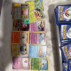 Pokemon Card Bulk Lot ~7 lbs Mixed Authentic & Possible Fakes + Binder - Image 4