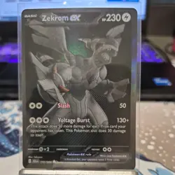 Pokemon TCG Zekrom EX Card 172/086 BWR, Mint/Near Mint Condition - Image 3