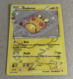 Dedenne Pokemon TCG Radiant Collection Holo Card RC10/RC32 LP/NM Condition - Image 2
