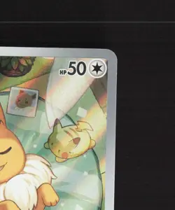 Eevee SVP 173 Scarlet & Violet Full Art Black Star Promo Holo Pokemon Card NM - Image 4