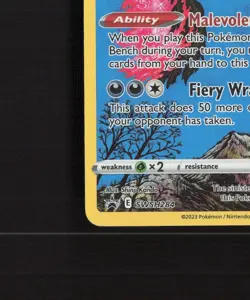 Galarian Moltres SWSH284 Sword & Shield Black Star Promo Holo Pokemon Card NM - Image 5