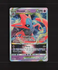 Deoxys VSTAR SWSH268 Sword & Shield Black Star Promo Holo Pokemon Card NM - Image 1