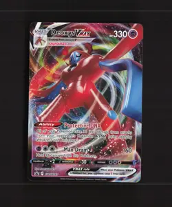 Deoxys VMAX SWSH267 Sword & Shield Black Star Promo Holo Pokemon Card NM - Image 1