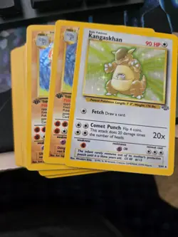 Pokemon cards auction storage bin Lot (All cards pictured) - Image 1