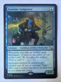 MTG - Murders at Karlov Manor - Forensic Gadgeteer - FOIL - NM - Image 1