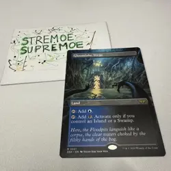 X1 non foil Gloomlake Lake borderless from DSK - Image 1