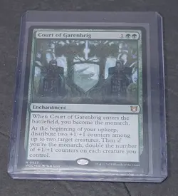 Court of Garenbrig Commander: Wilds of Eldraine Regular Rare MTG - Image 1