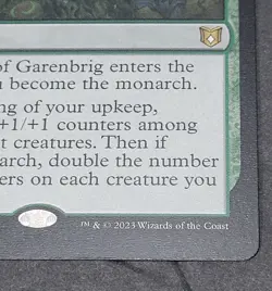 Court of Garenbrig Commander: Wilds of Eldraine Regular Rare MTG - Image 5