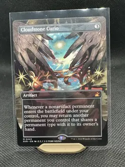 MTG Cloudstone Curio #0443 Anime Borderless Mythic Ravnica Remastered (RVR) - Image 1