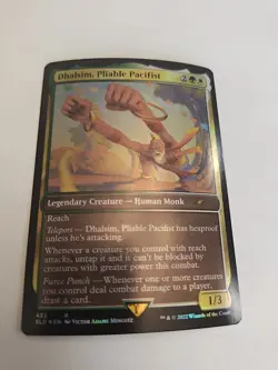Dhalsim, Pliable Pacifist [Secret Lair Drop Series] MTG Near Mint Foil - Image 1